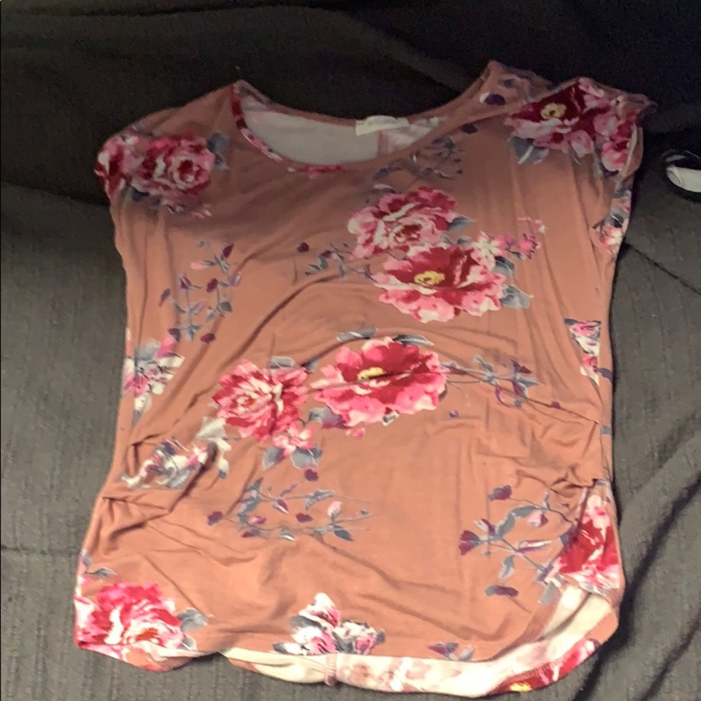 It’s actually a pink shirt